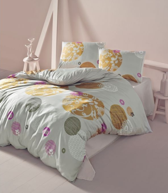 Pościel bawełniana VICTORIA Zynnia Orange