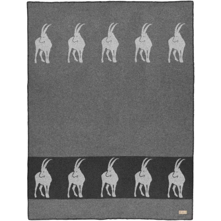 Pled wełniany Eskimo Arosa Anthracite/Grey