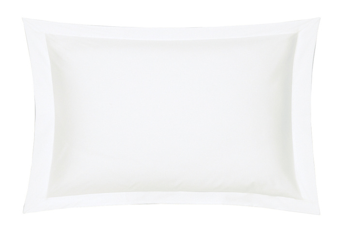 Pościel perkalowa Blanc Des Vosges Uni Biała