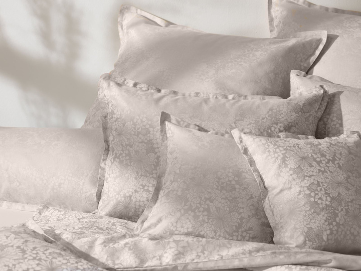 Poszewka adamaszkowa Curt Bauer Cosy Taupe