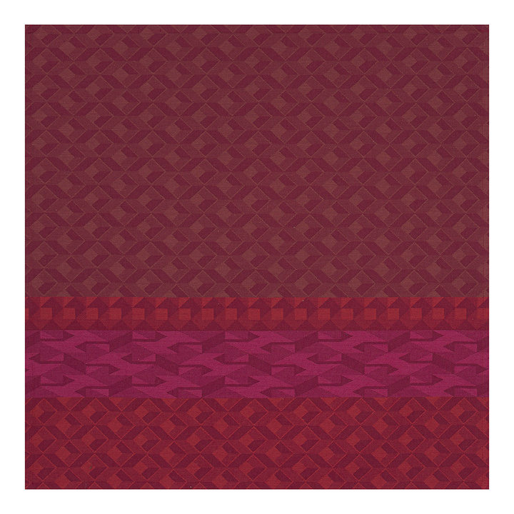 Serwetka plamoodporna Le Jacquard Français Caractère Enduit Red
