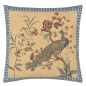 Poduszka dekoracyjna John Derian Peacock Toile Sepia