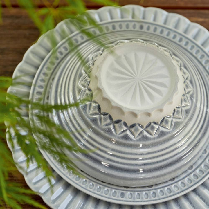 Miska Costa Nova Cristal Grey 18 cm