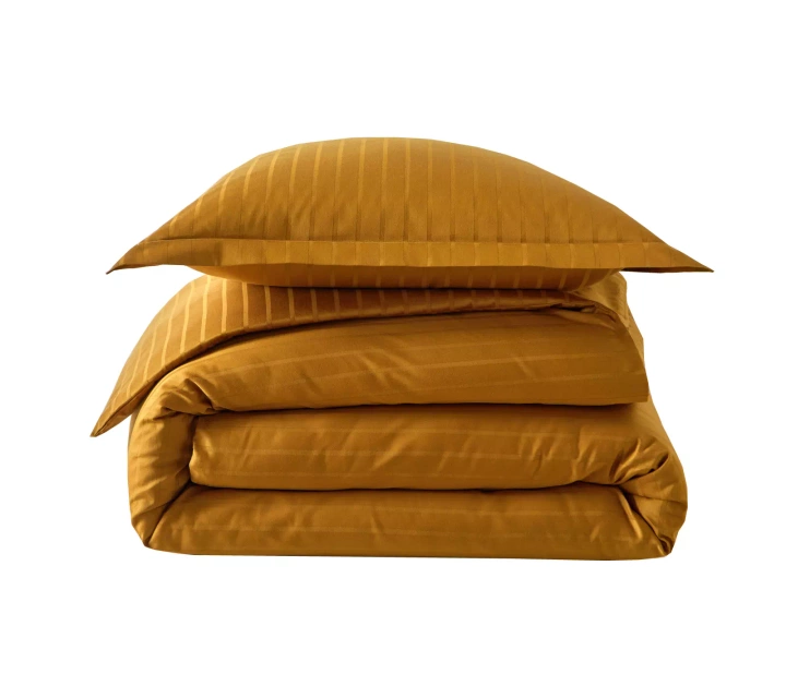 Pościel satynowa Blanc Des Vosges Divine Bursztynowa 