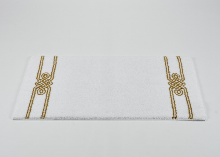 Dywanik Abyss & Habidecor Emser White/Gold