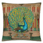 Poduszka dekoracyjna John Derian Peacock Emerald