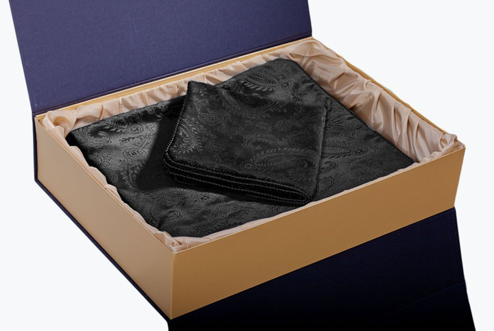 Komplet pościeli aksamitnej Emma Exclusive black elegance