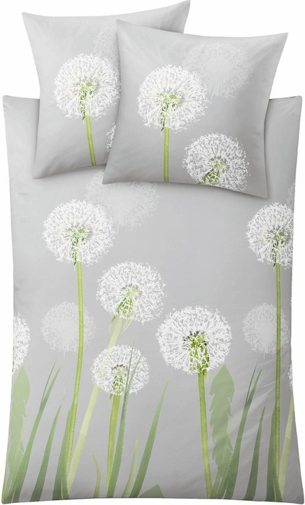 Komplet pościeli satynowej Kleine Wolke Belfiore Distel