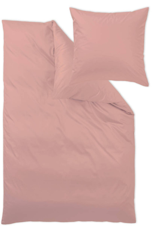 Komplet pościeli satynowej Curt Bauer Uni Malve