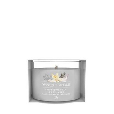 Świeca zapachowa Yankee Candle Smoked Vanilla & Cashmere mini