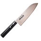 Nóż Masahiro Sankei Santoku 165 mm czarny 