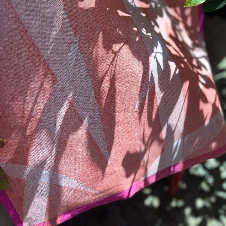 Ściereczka kuchenna Le Jacquard Français Octobre Rose Orange Ostatnie Sztuki