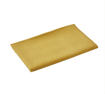 Prześcieradło lniane Blanc Des Vosges Louxor Żółte