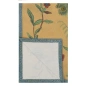 Koc lniany John Derian Peacock Toile Sepia