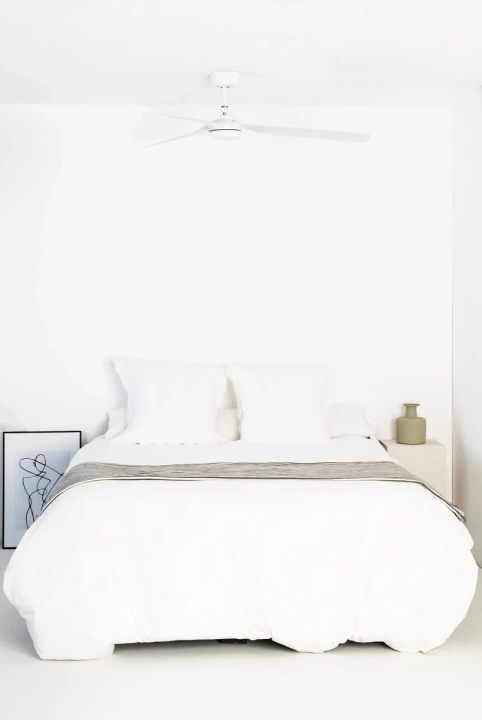 Wentylator sufitowy Faro Barcelona Punt M white fan DC