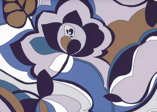 Poduszka dekoracyjna Svad Dondi Garden Sapphire