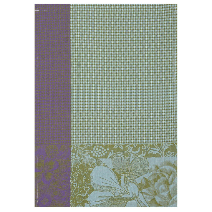 Ręcznik kuchenny Le Jacquard Français Fleurs À Croquer Chlorophyll