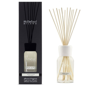 Pałeczki zapachowe 500 ml Millefiori Milano White Musk