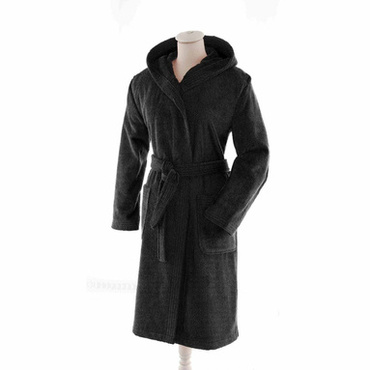 Szlafrok bawełniany Essix Aqua Noir Ostatnie Sztuki