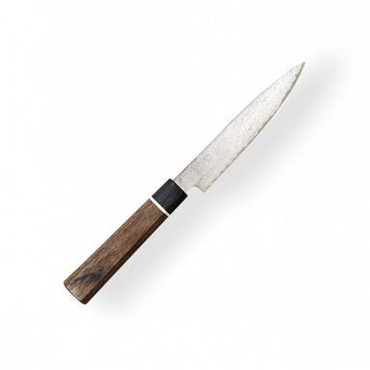 Nóż kuchenny ze stali damasceńskiej Suncraft Senzo Black Petty 120 mm