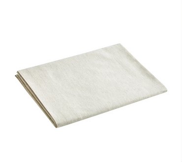 Prześcieradło ekologiczne bez ściągacza Blanc Des Vosges Avenir Ressources Kremowe