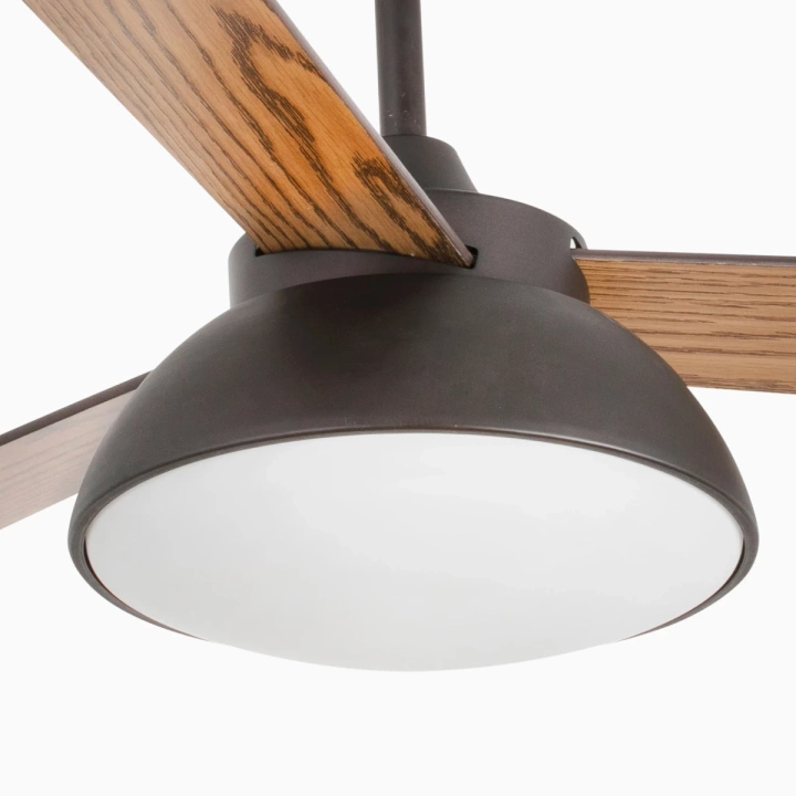 Wentylator sufitowy Faro Barcelona Rodas LED L Brown Fan SMART