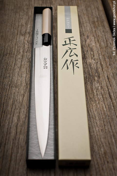 Nóż Masahiro MS-8 Yanagiba 210 mm 