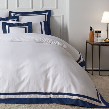 Poszwa satynowa Valeron Nouveau Navy Ostatnie Sztuki