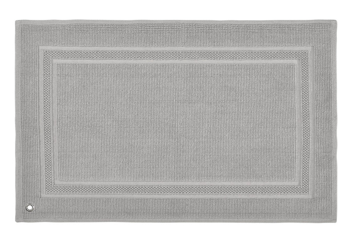 Dywanik łazienkowy Kleine Wolke Sara Silver Grey