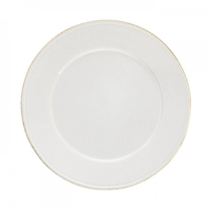 Talerz płytki Costa Nova Luzia Cloud White 33 cm