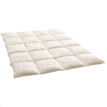 Kołdra puchowa Dauny Excellence Deluxe Całoroczna Lekka (100% puch, 100% tkanina jedwabna)