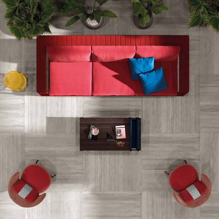 ABK LAB325 Form Ash - płytka ceramiczna/gres 30x120 cm rett. 9 mm naturale