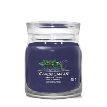 Świeca zapachowa Yankee Candle Lakefront Lodge średnia