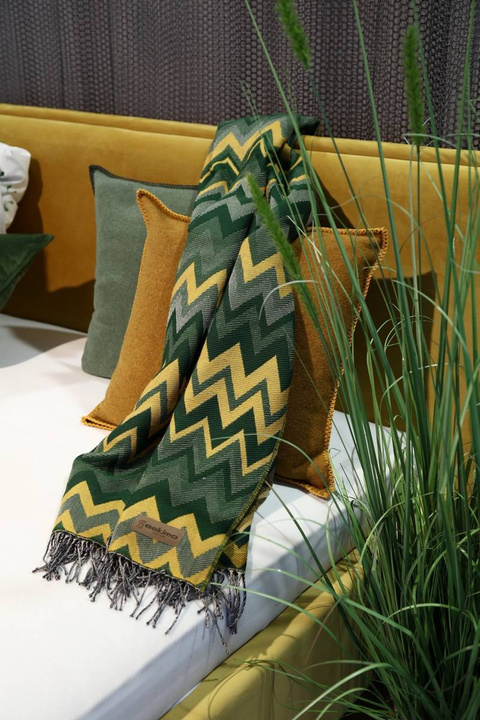 Pled bawełniany Eskimo Minusio Green