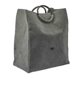 Kosz na pranie Aquanova JADA silver grey