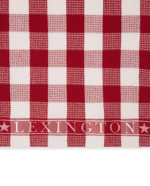Ręcznik kuchenny Lexington Waffle Red/White