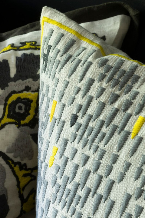 Poduszka dekoracyjna William Yeoward Zaley Citron