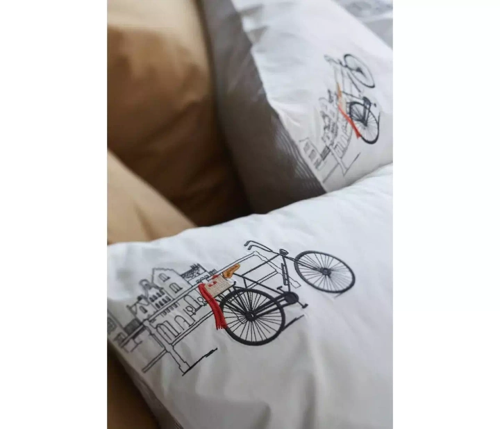 Poszewka perkalowa Sylvie Thiriez Amsterdam