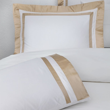 Poszewka satynowa Valeron Nouveau Camel Ostatnie Sztuki