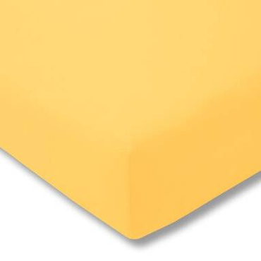 Prześcieradło ze ściągaczem Estella Jersey-Stretch Sonne