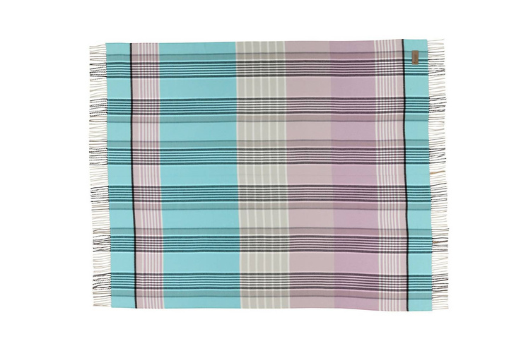 Pled bawełniany Eskimo Morcote Mint/Rose