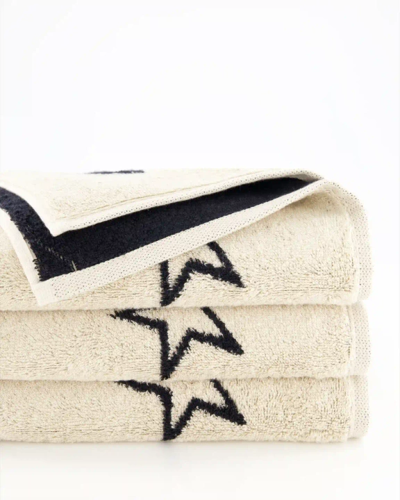 Ręcznik Cawo Christmas Edition Natur-Schwarz Ostatnie Sztuki