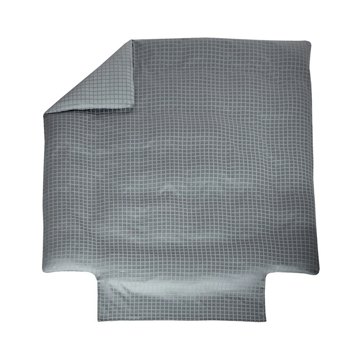 Pościel satynowa Blanc Des Vosges Palace Ciemnoszara 