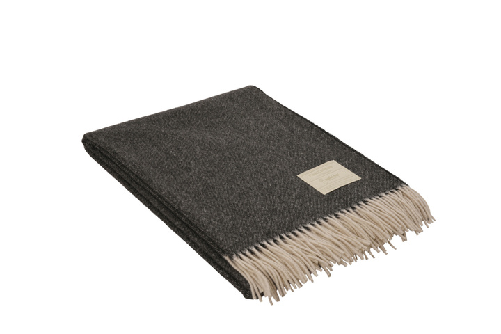 Pled kaszmirowy Eskimo Mira Ds. 847 Natté Anthrazit Ostatnie Sztuki