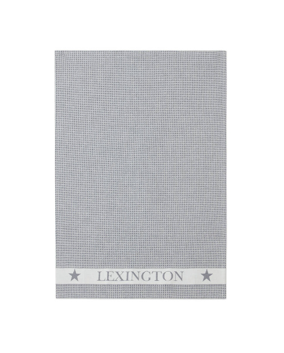 Ręcznik kuchenny Lexington Waffle White/Silver