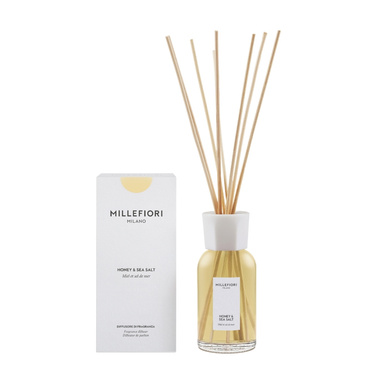 Pałeczki zapachowe 250 ml Millefiori Milano Honey & Sea Salt