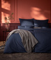 Komplet pościeli Jersey Estella Takoma Indigo