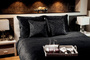 Komplet pościeli aksamitnej Emma Exclusive black elegance