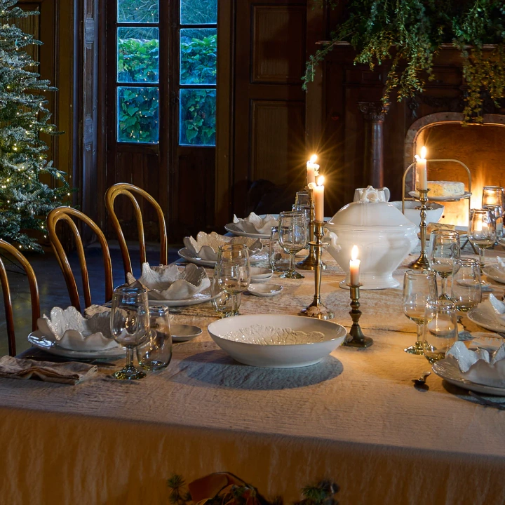 Talerz głęboki Costa Nova White Silvina 34 cm