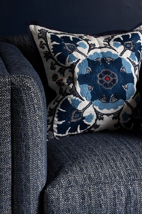 Poduszka dekoracyjna William Yeoward Alexi Indygo